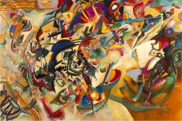  abstrakt malerei - Komposition VII Expressionismus Abstrakte Kunst Wassily Kandinsky